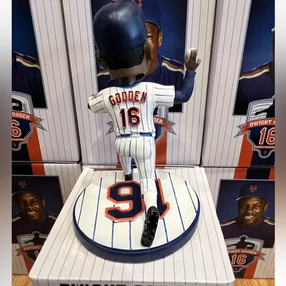 NIB New York Mets Dwight Doc Gooden Bobblehead Moving Arm 4/13/2024 SGA